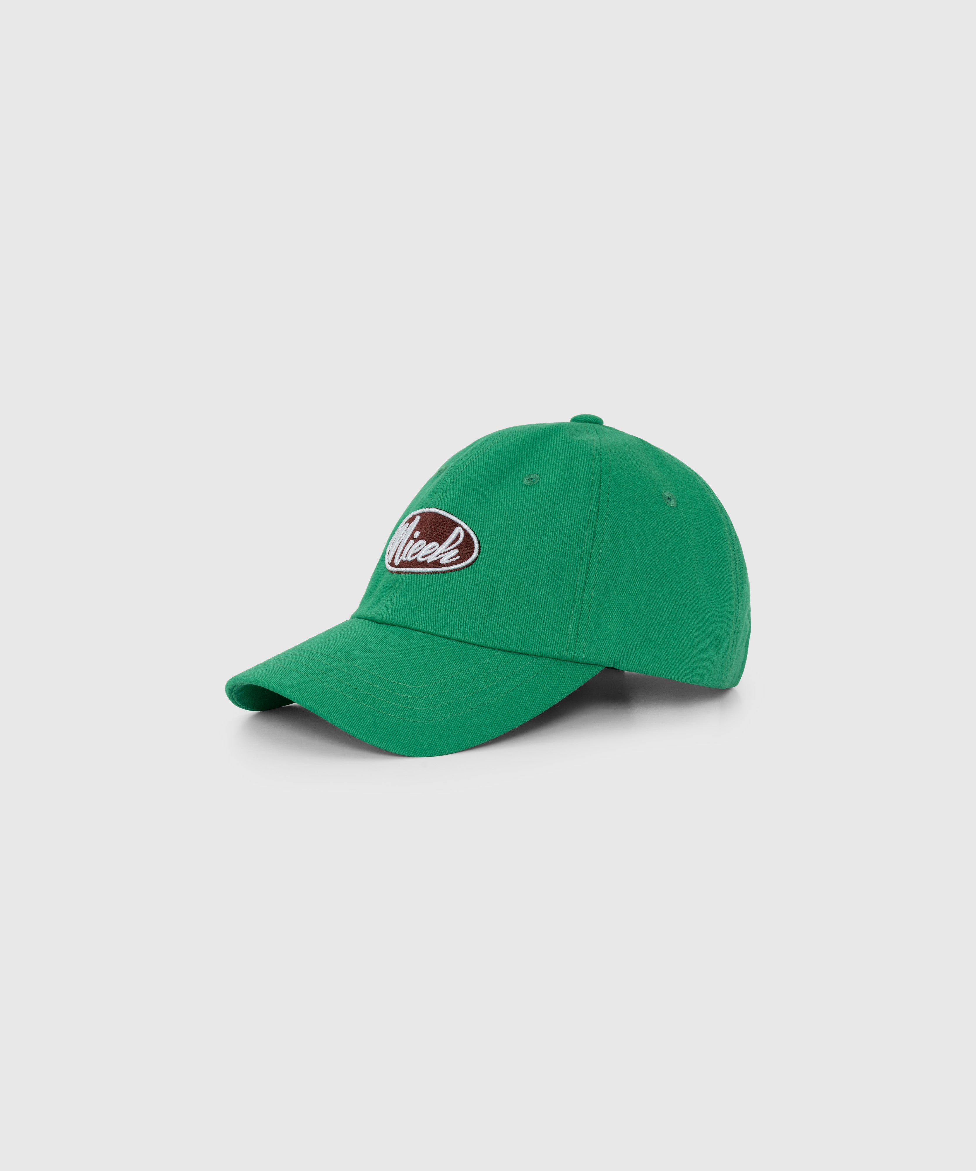 Signature round logo cap_Green