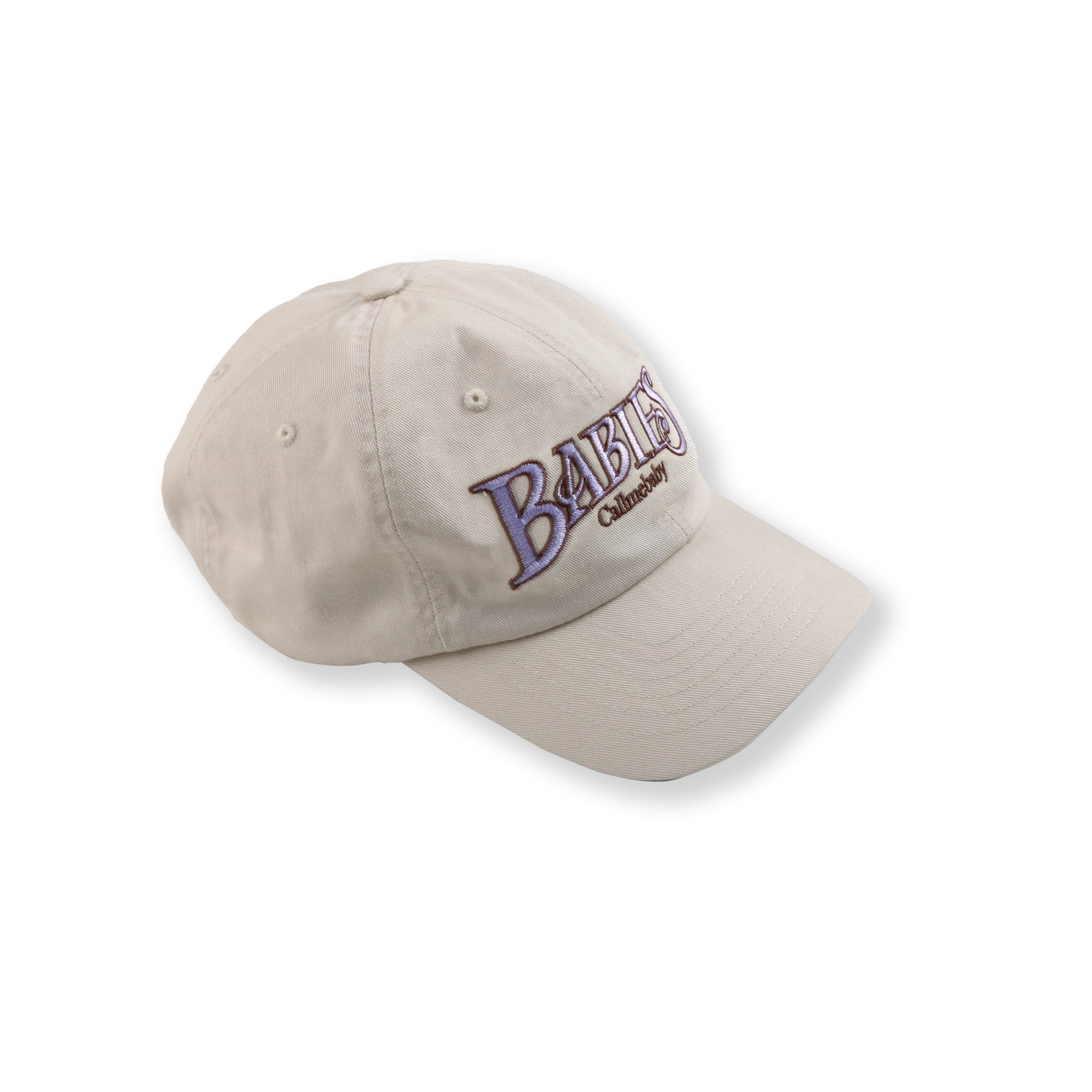 [Call me baby] 21FW Babies Logo Embroidery Ball Cap (Beige)