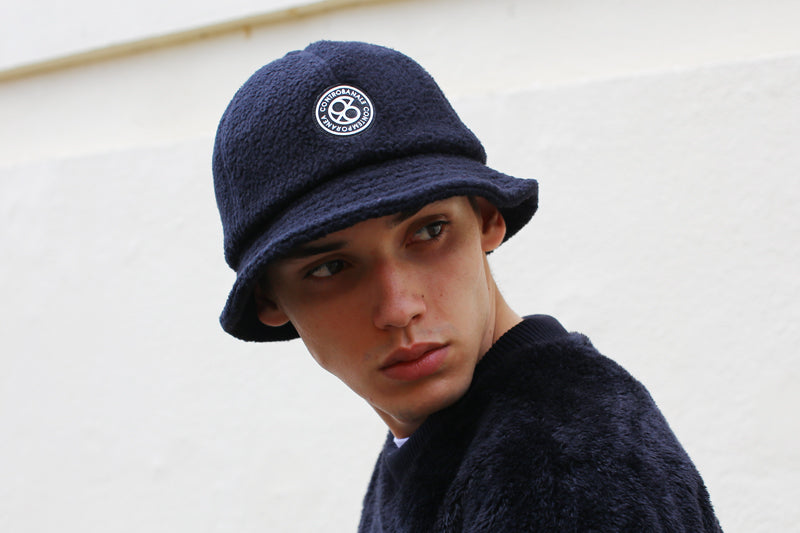 NUVOLINO FLEECE BUCKET HAT [BLACK]