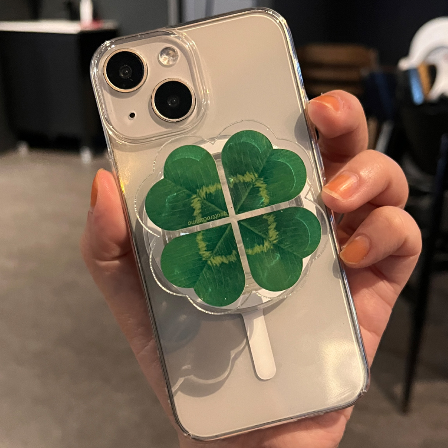 four leaf clover smart tok(sticker type)