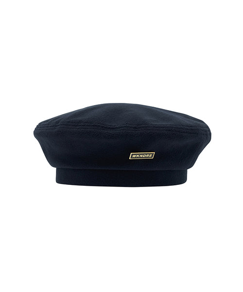 FLEECED BERET (NAVY)