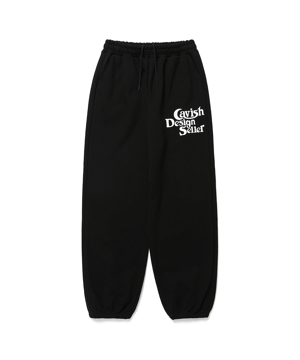 939デイジースウェットパンツ / 939 DAISY SWEAT PANTS (BLACK) – 60