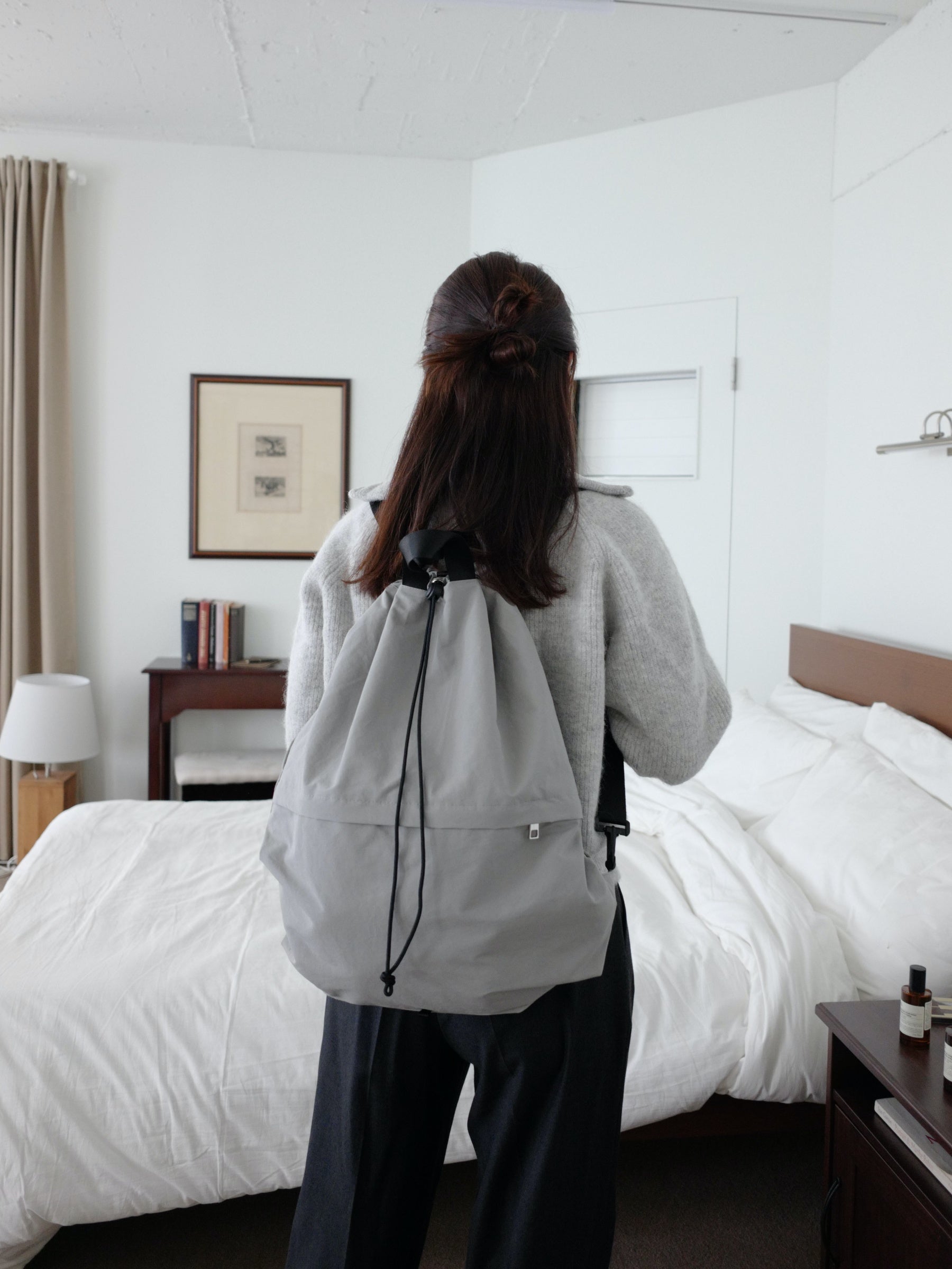 String backpack (Grey)