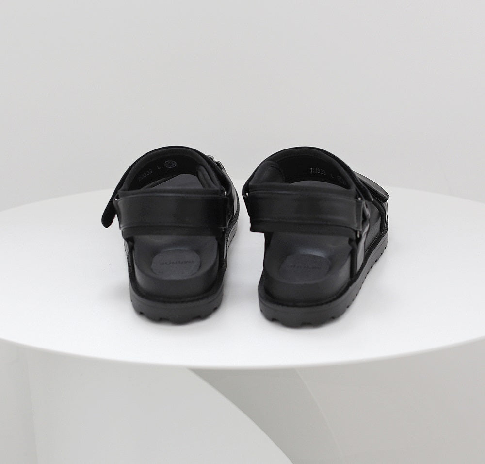 token velcro strap sandals