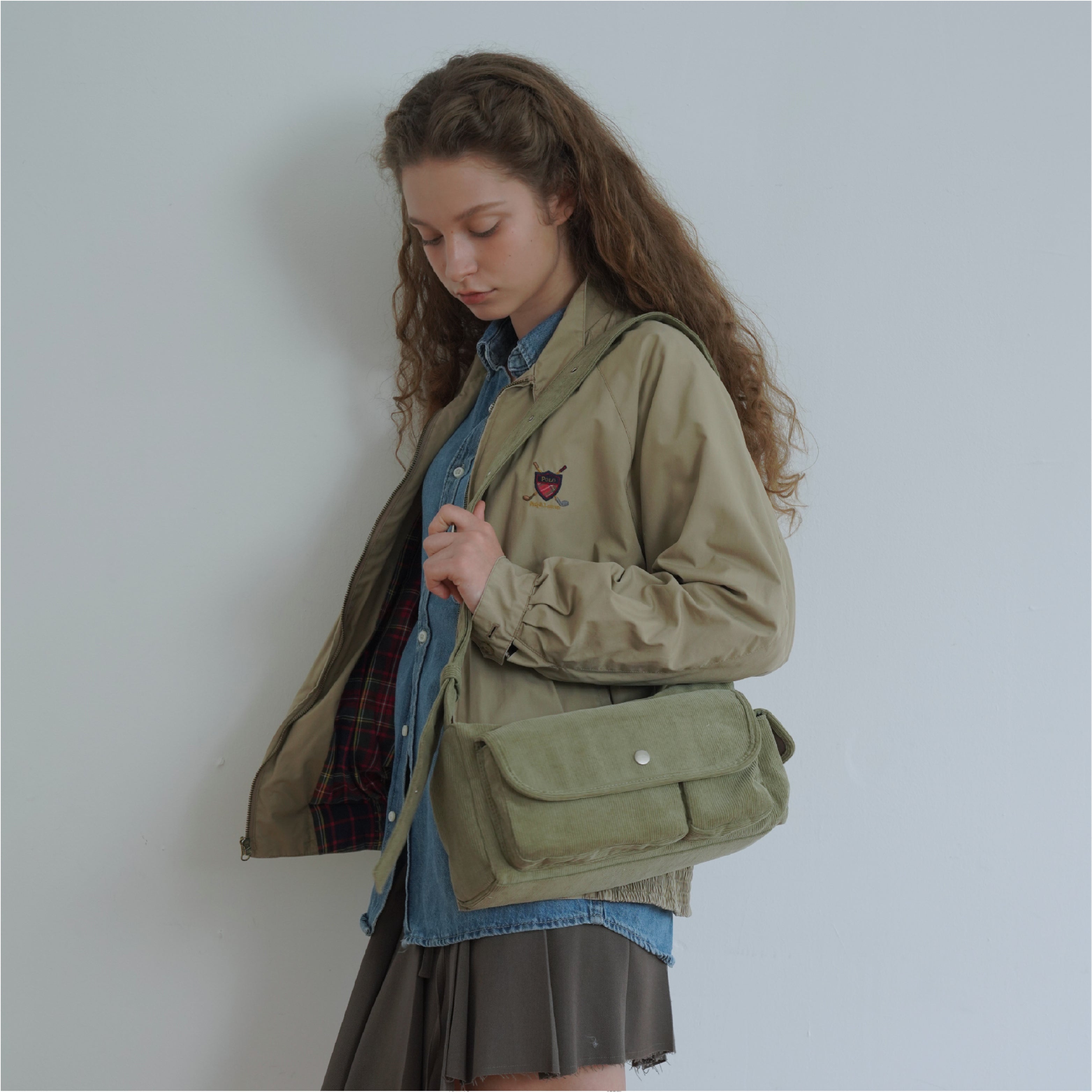 Cozy pocket bag_khaki