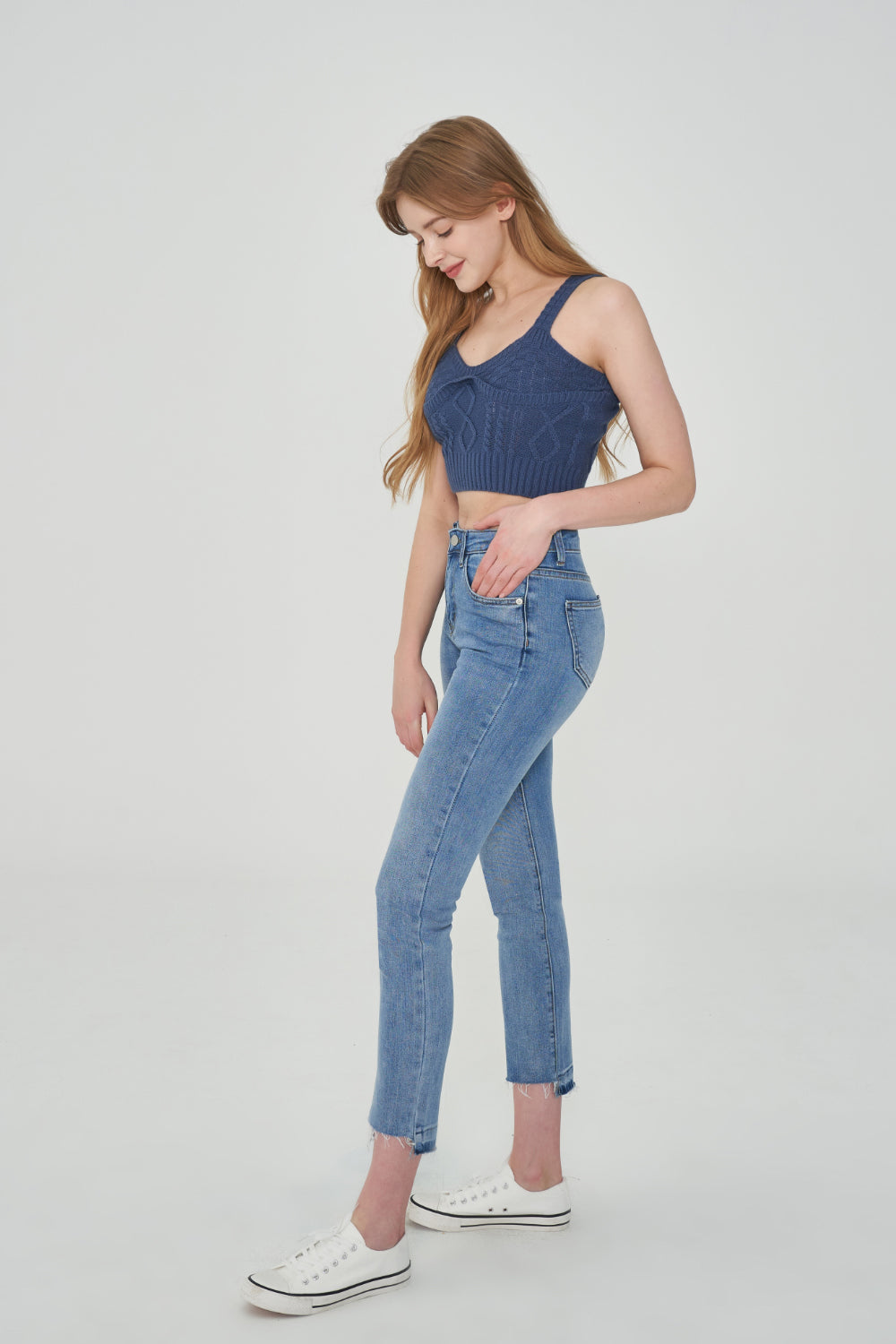 STRAIGHT FIT JEAN [6838]