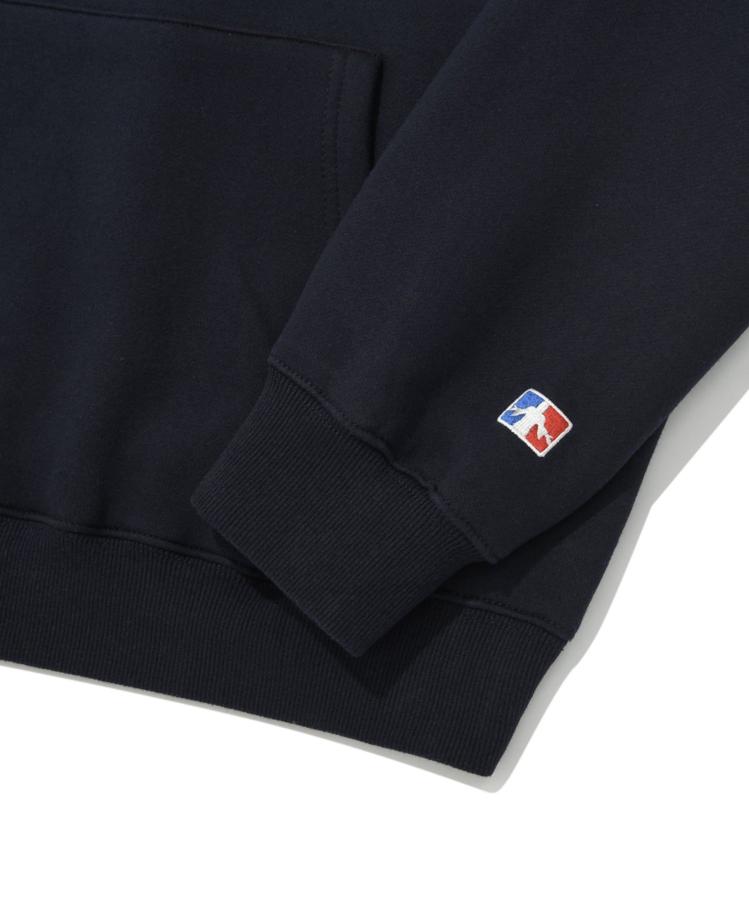 SP SAINT LOGO BLOCK HOOD-NAVY