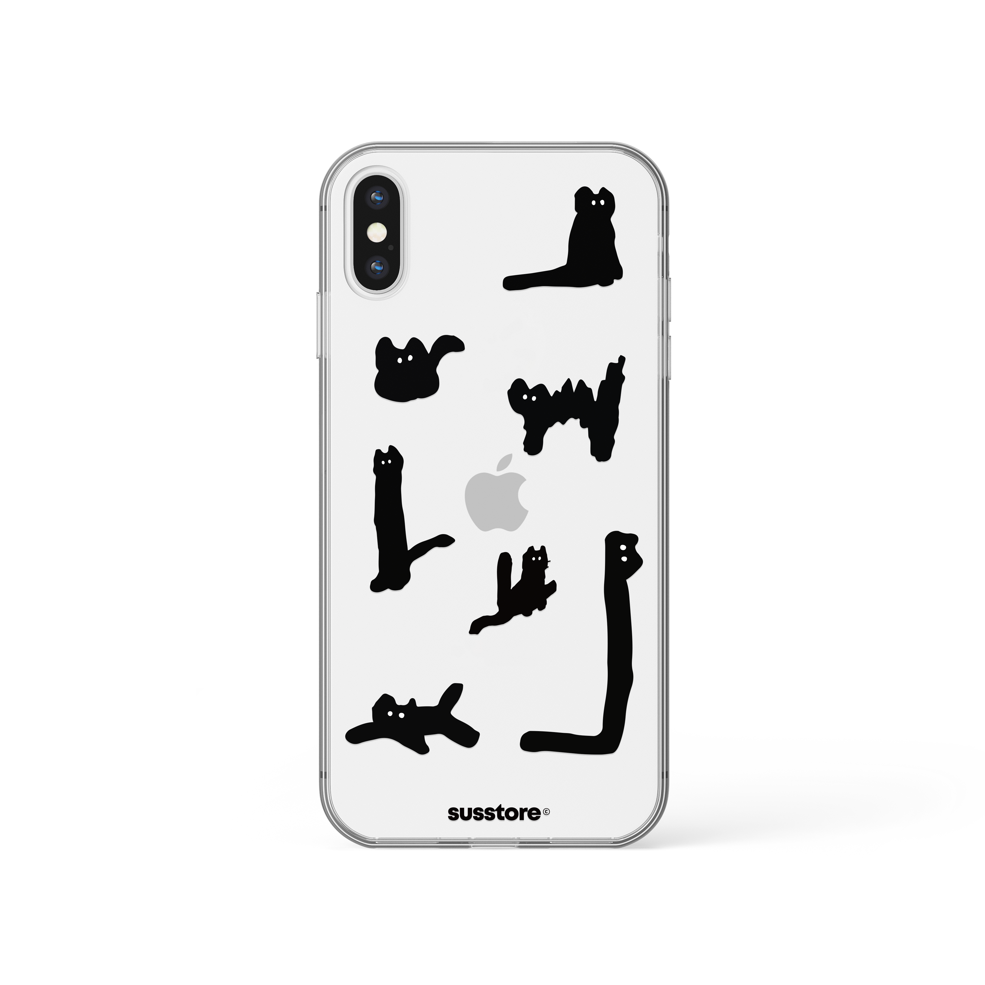 Cats in the dark phone case