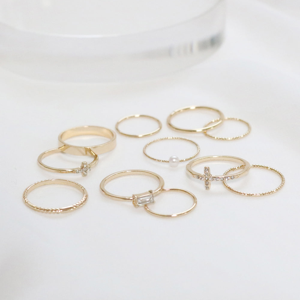 Daily Cross Ring Set (11 set)