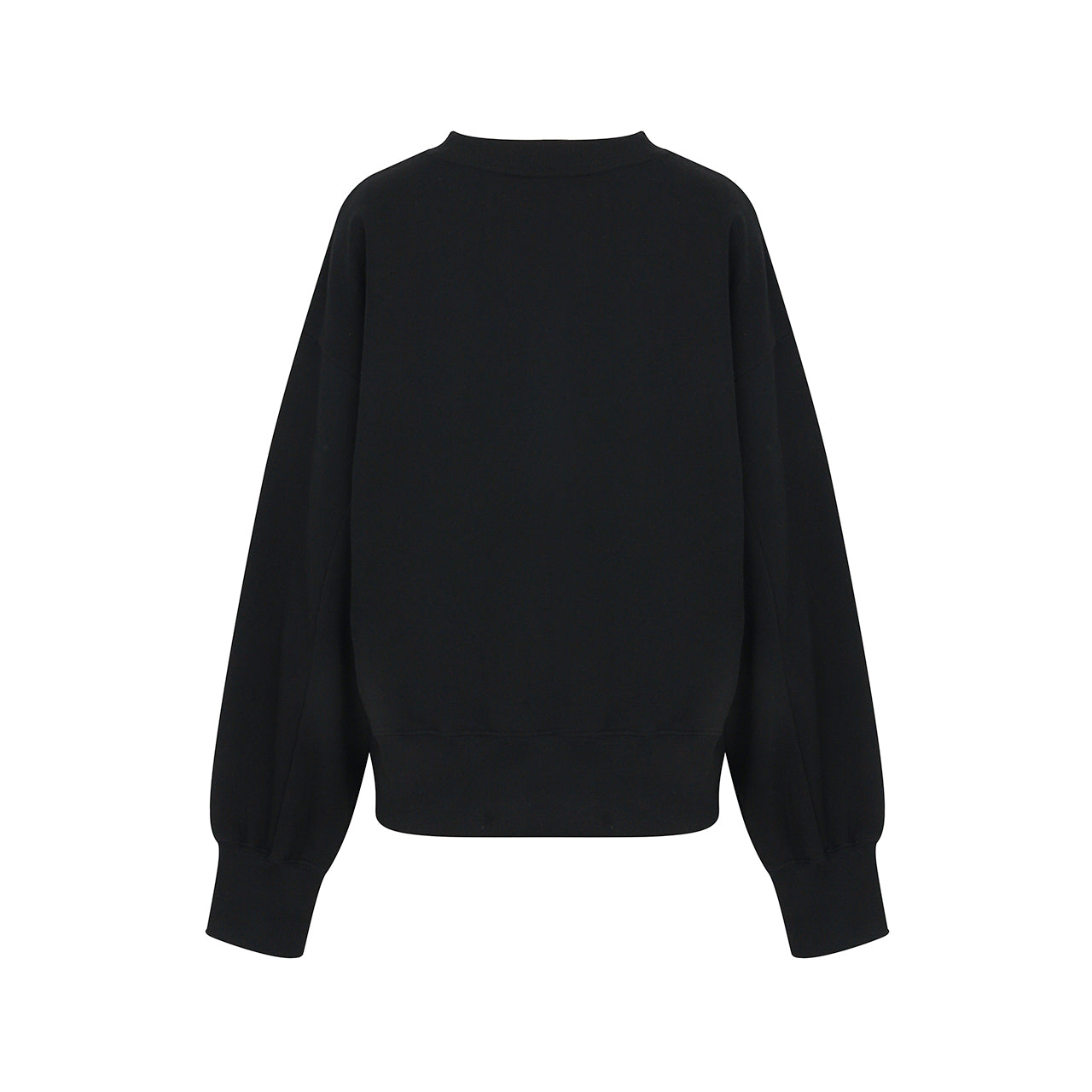 EYEYE SMALL LOGO SWEATSHIRT_BLACK (EEOO1RLR03W)