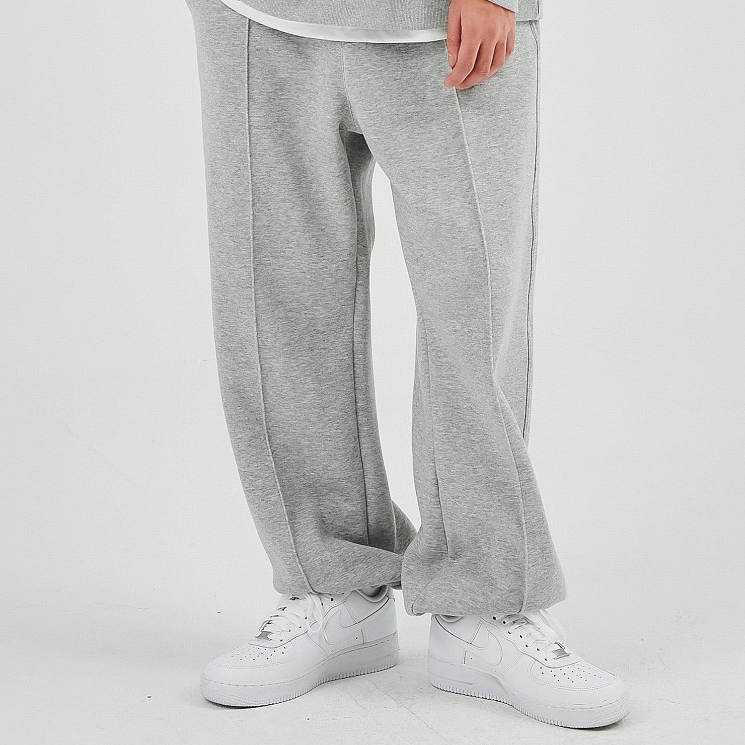 [winter] wide sweat pintuck jogger pants (CP0181-1)