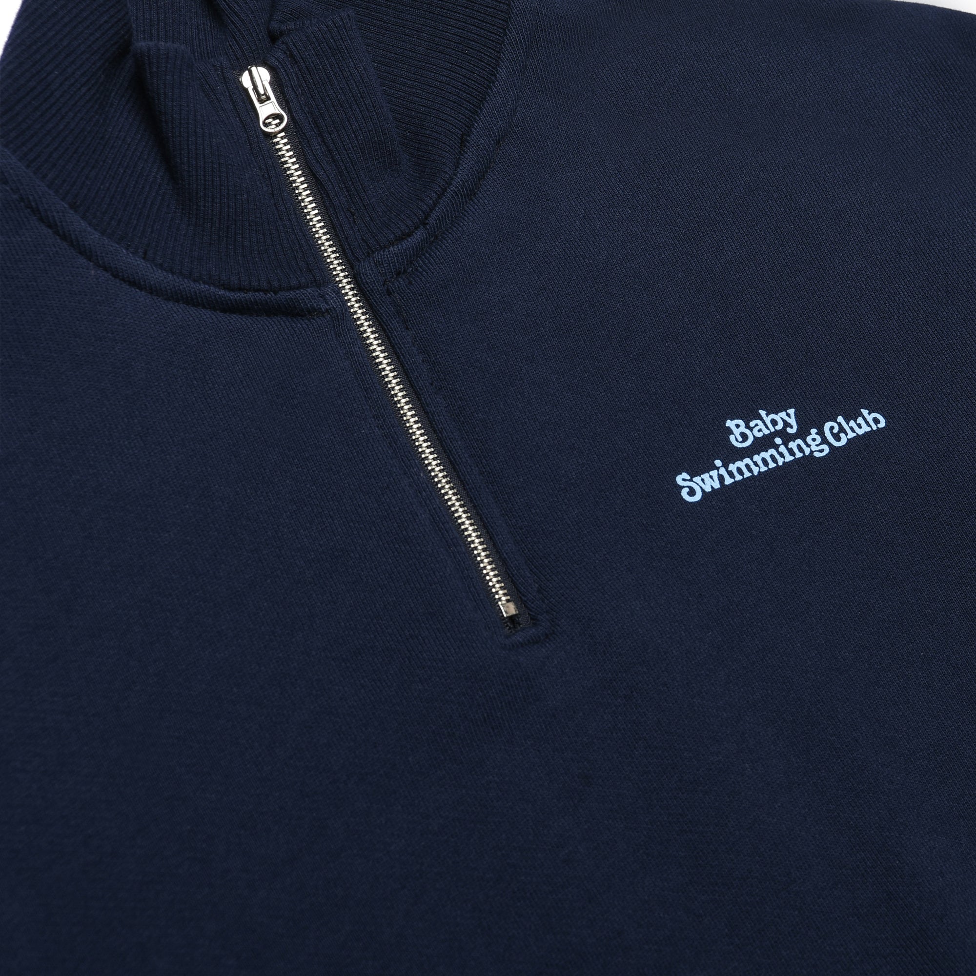 [Call me baby] Baby Swimming Club Half-Zip Pullover (Navy)