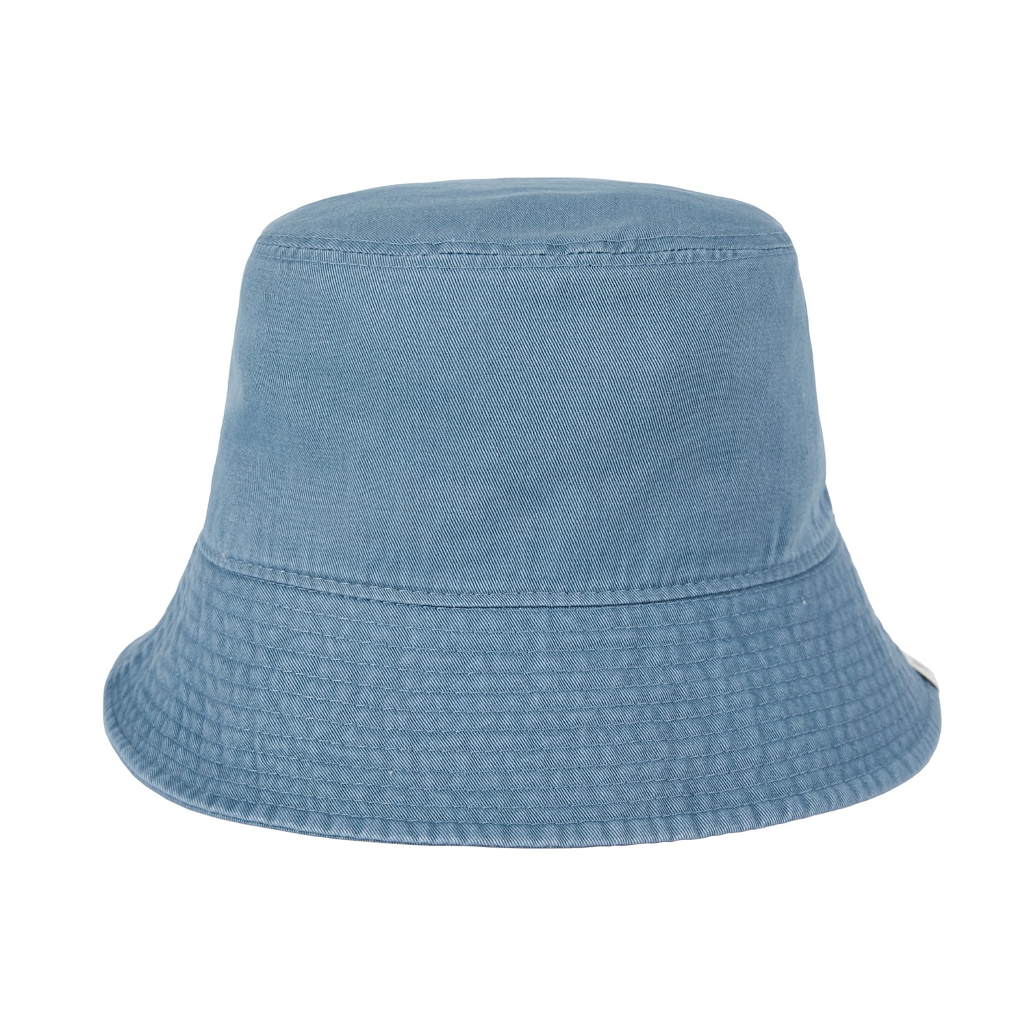 Monogram Label Pigment Bucket Hat Blue