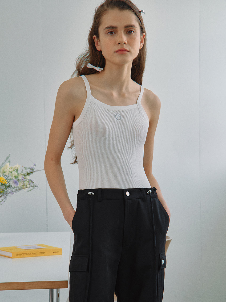 ROLA SLIM SLEEVELESS WHITE