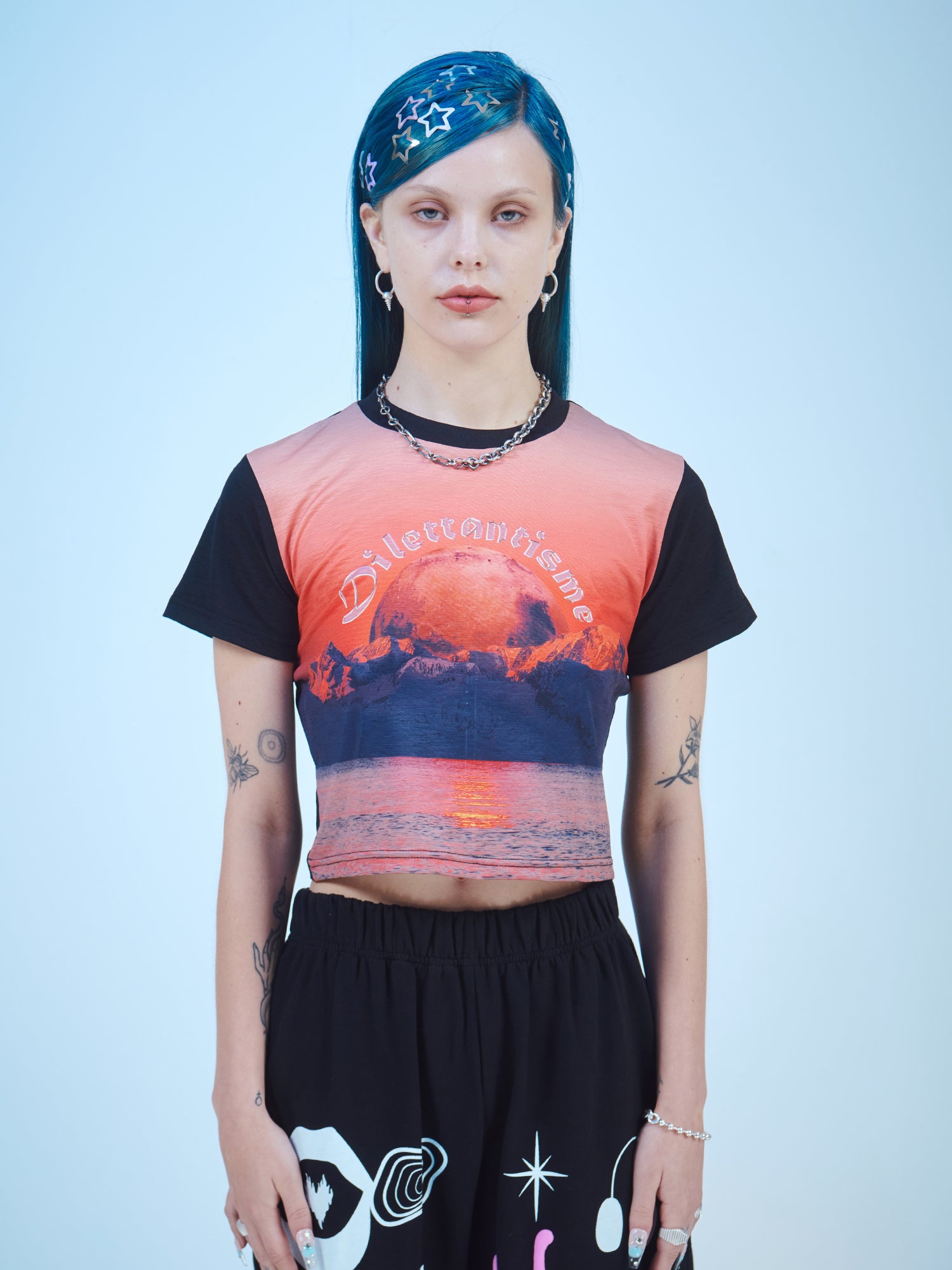 RED MOON CROP T