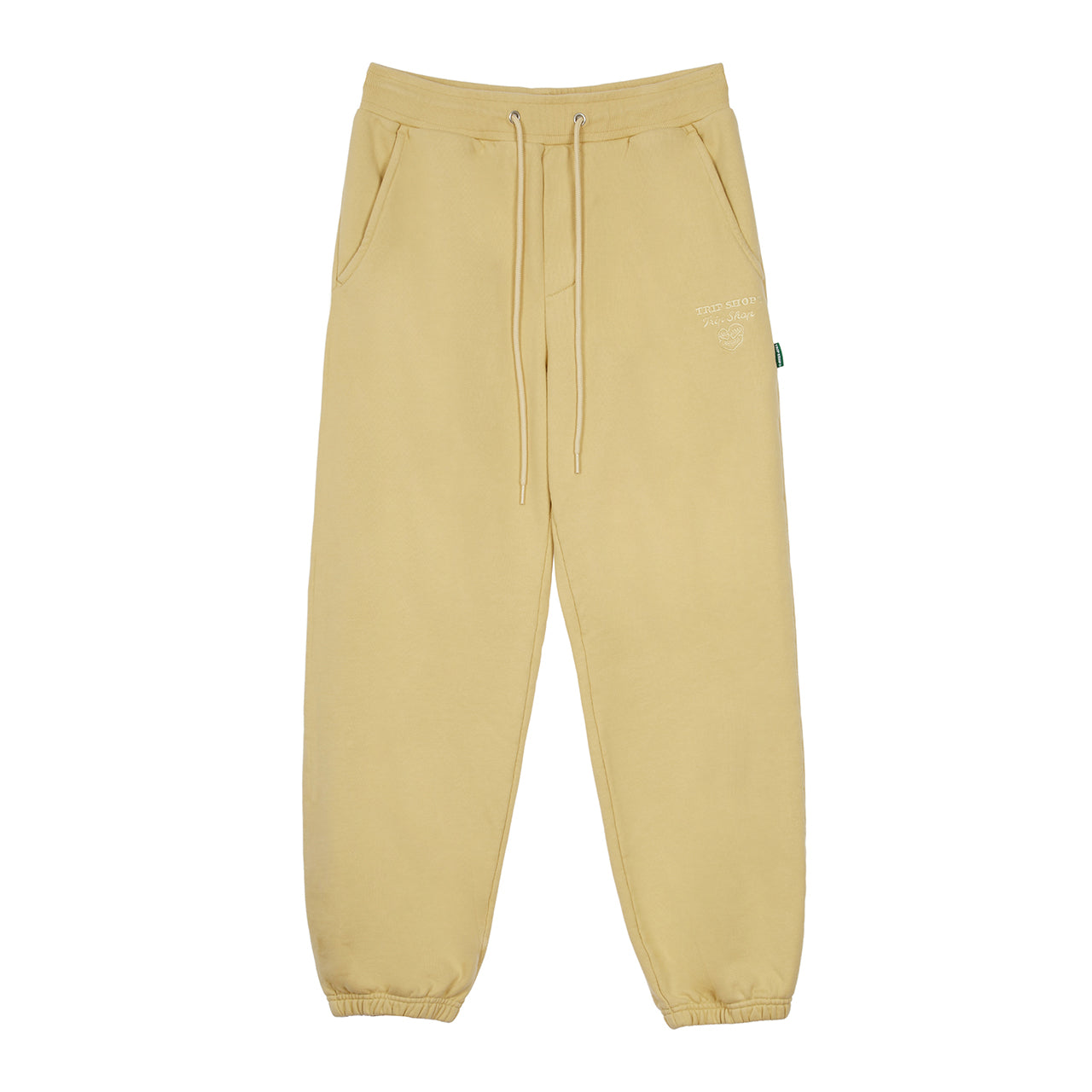 TRIANGLE LOGO TRAINING PANTS (P41112S) - YELLOW