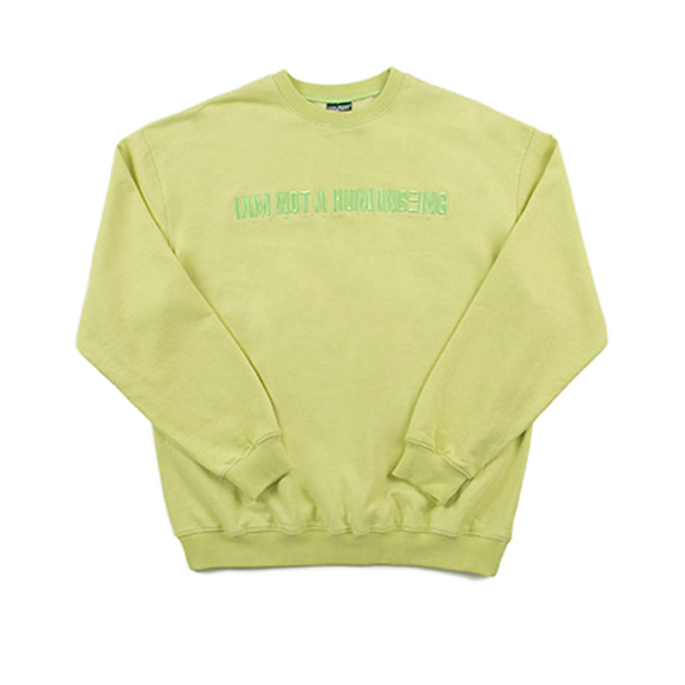 Embroidered Crewneck Sweatshirt (2color)