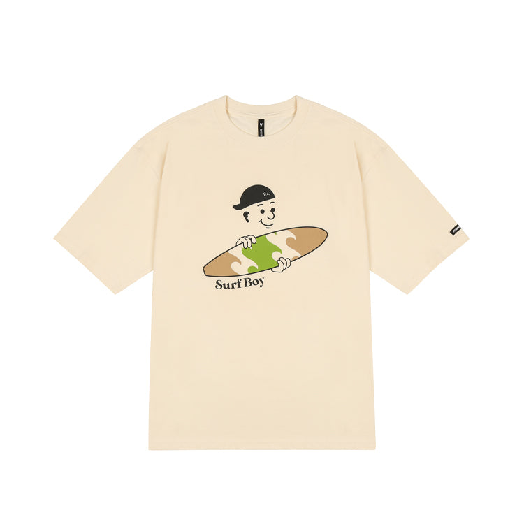 SURFBOY TEE vanilla