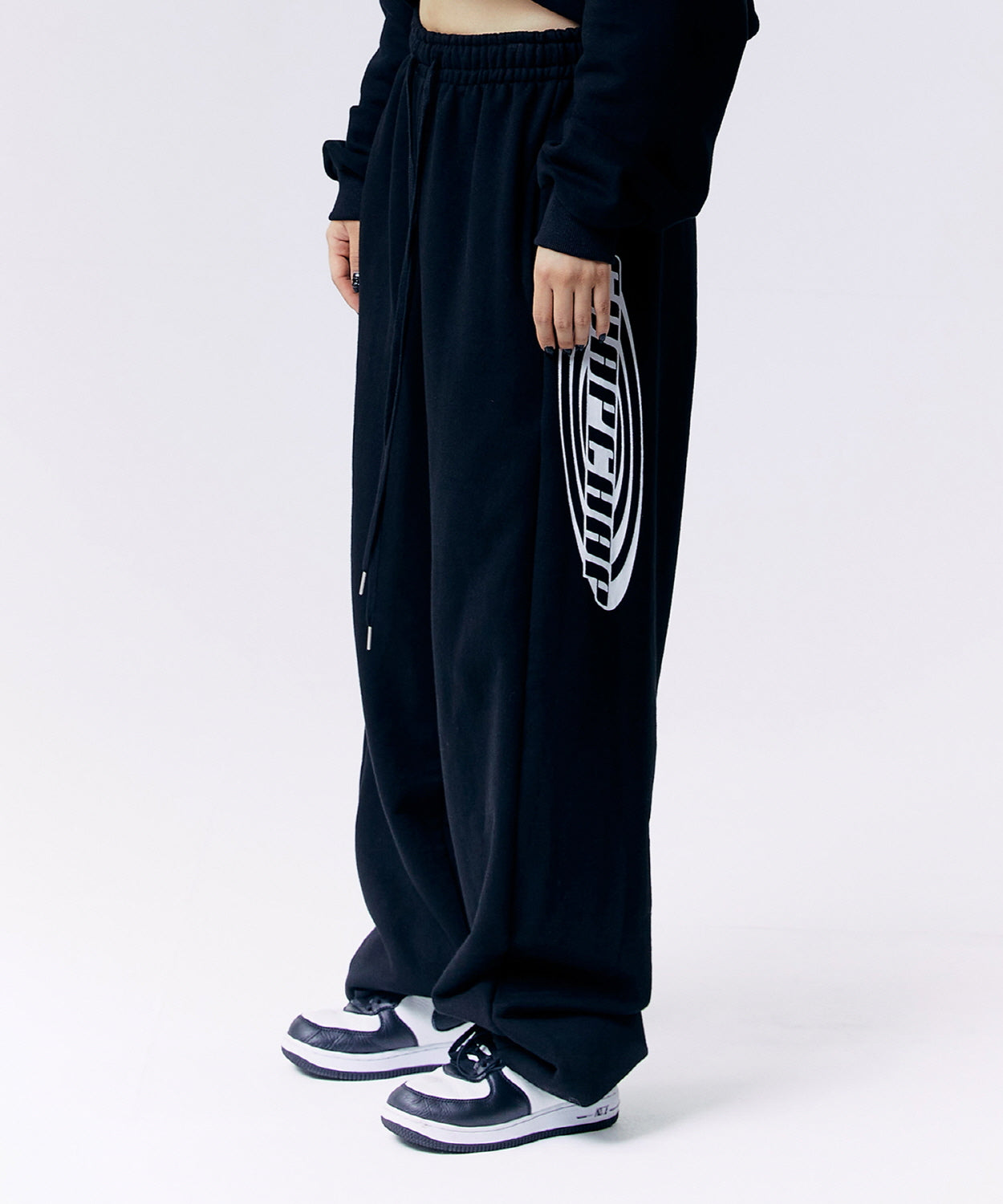 Tornado Logo Sweat Pants(black)