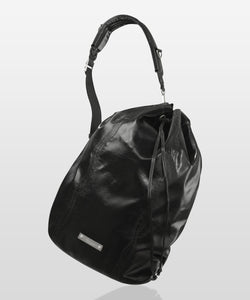 レザー 2WAY スリングバッグ / LEATHER 2-WAY SLING BAG BLACK