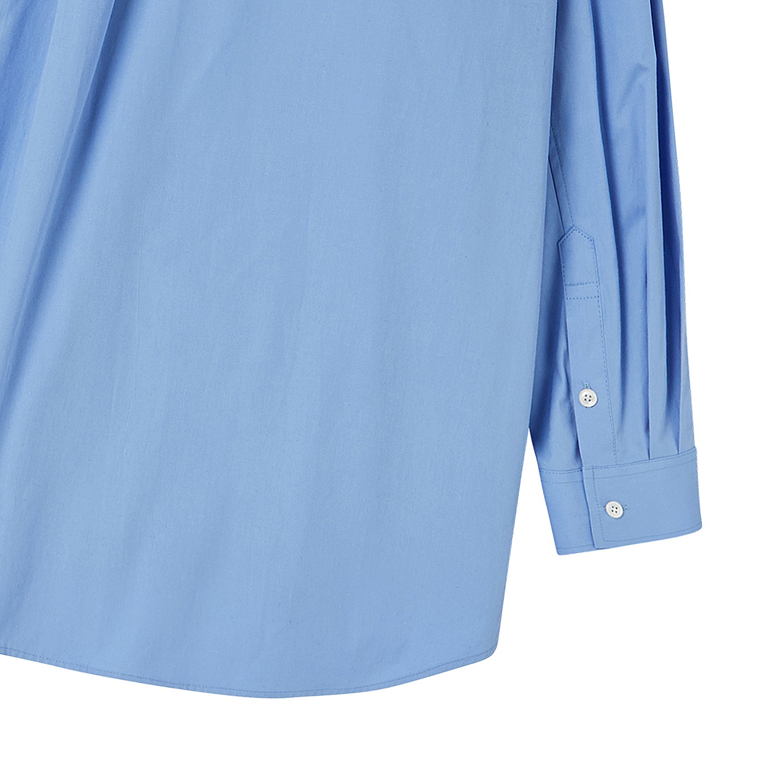 NOMANTIC ORGANIC COTTON OVERSIZE SHIRT SKY BLUE