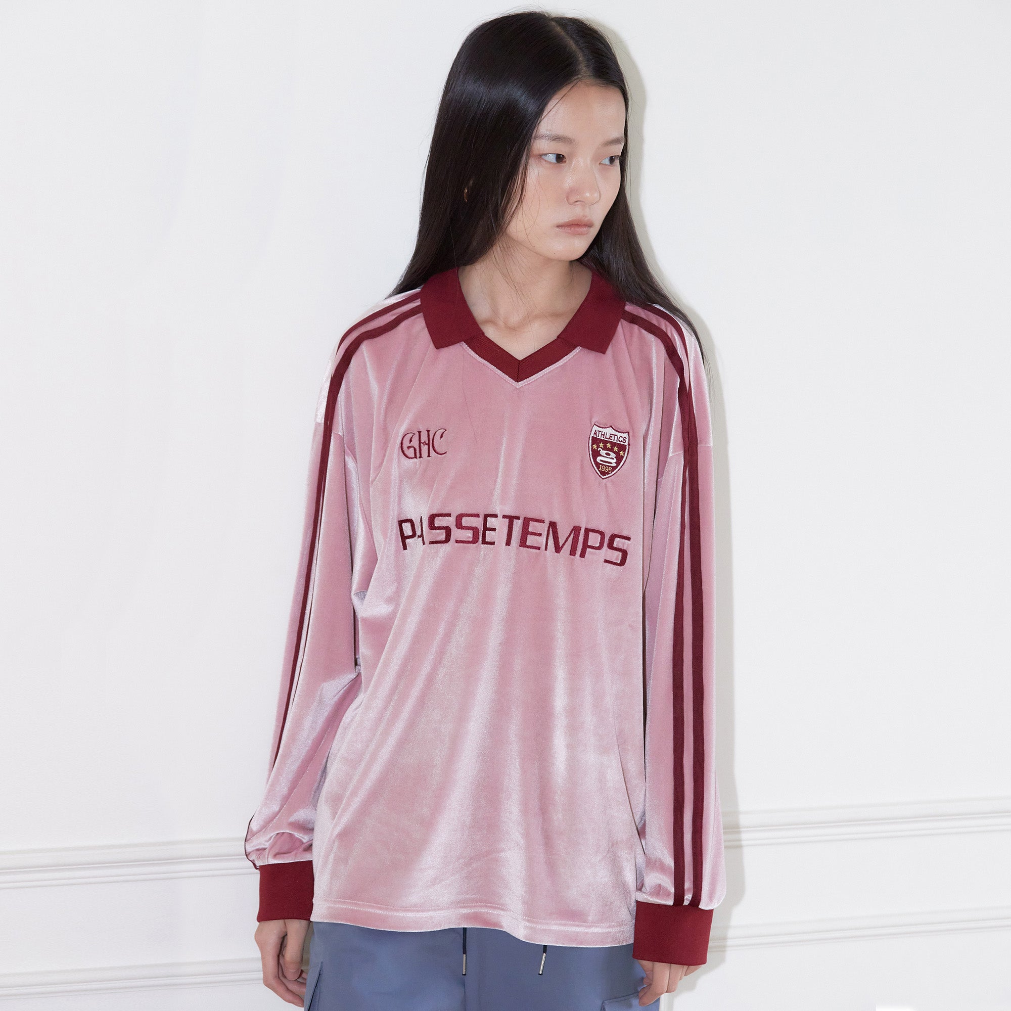 SPORTY JERSEY LONG SLEEVE_PINK