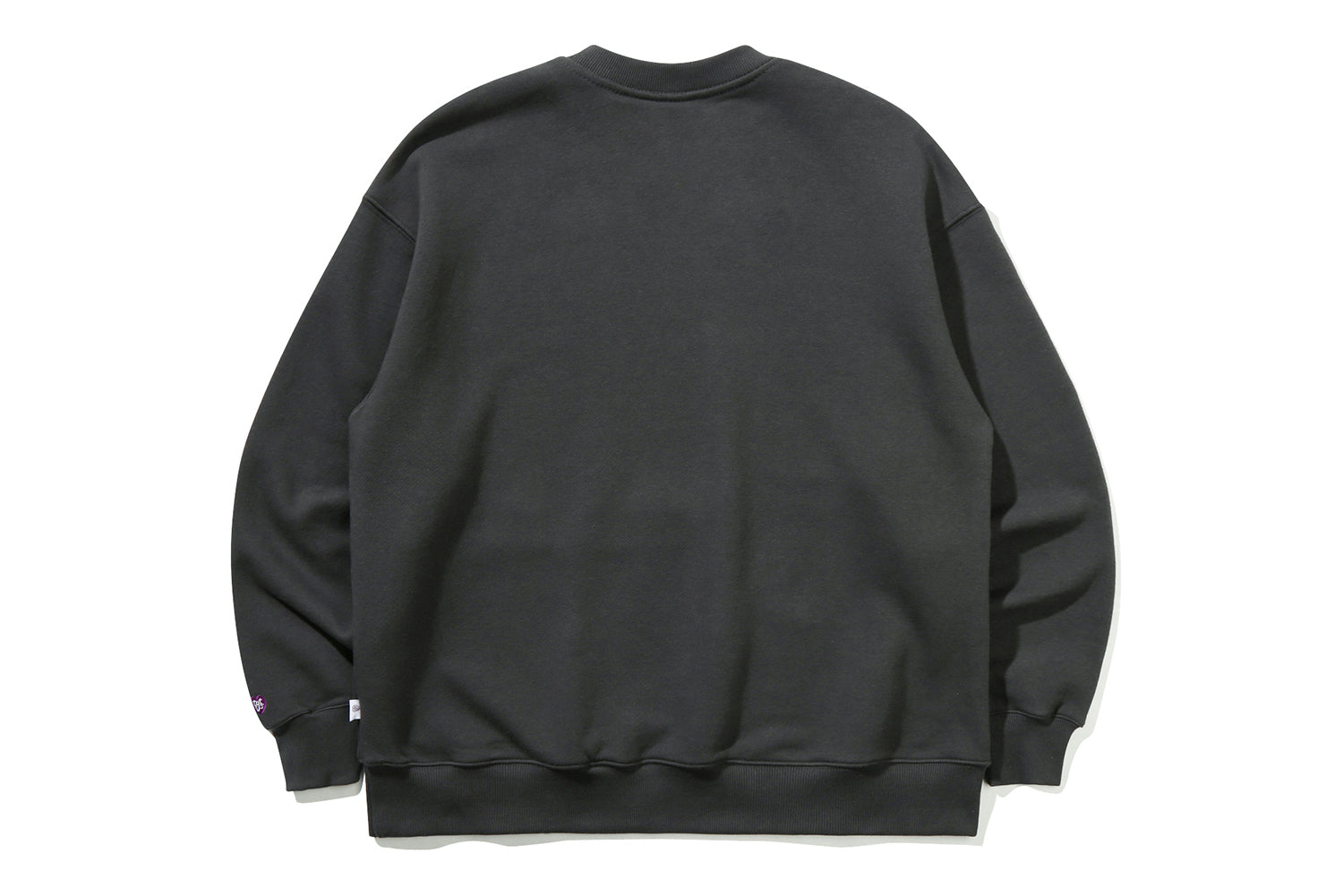 NET HEART SWEAT SHIRT(CHARCOAL)