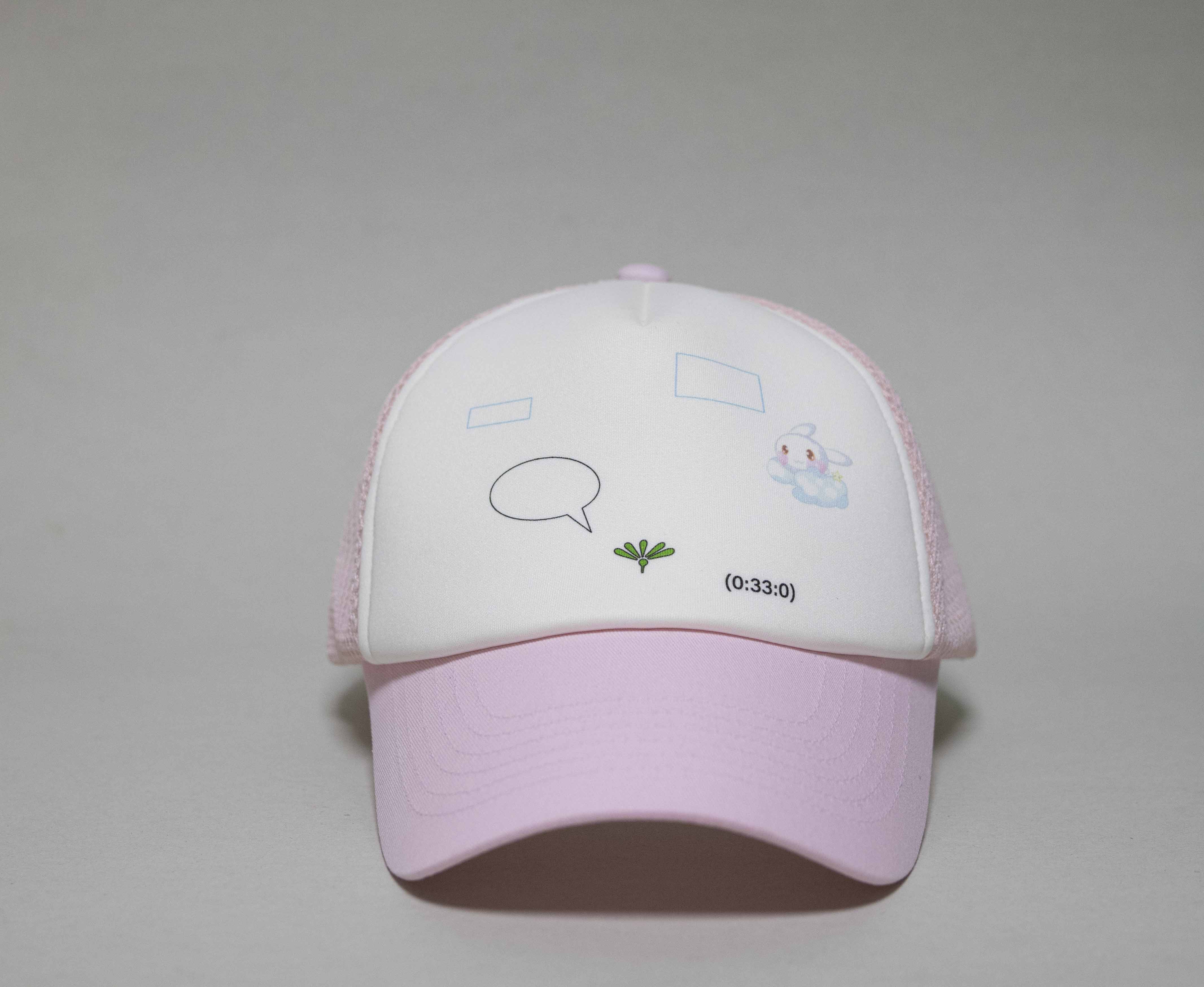 0:33:0 mesh cap_pink