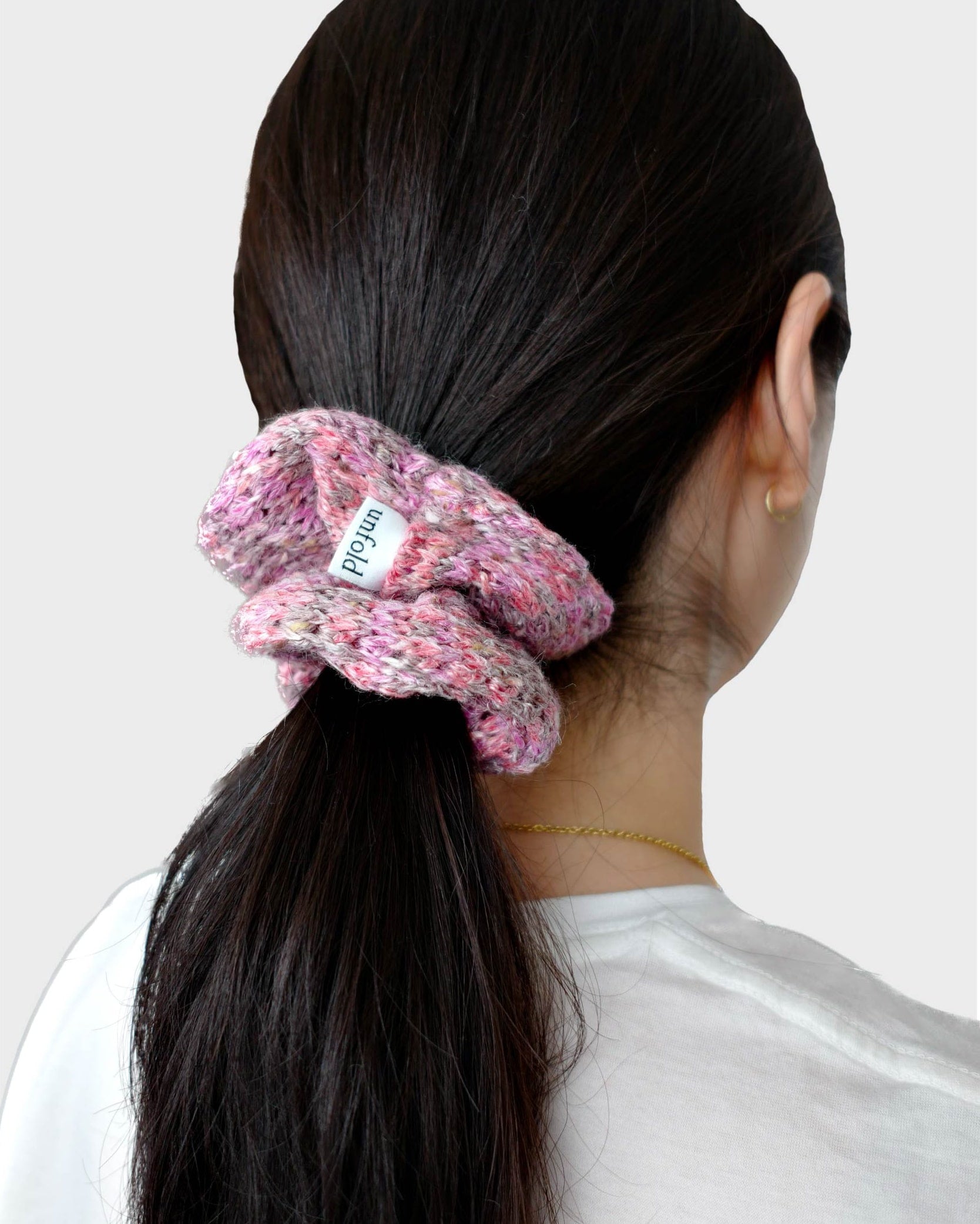 [unfold] Knit scrunchie (2colors)
