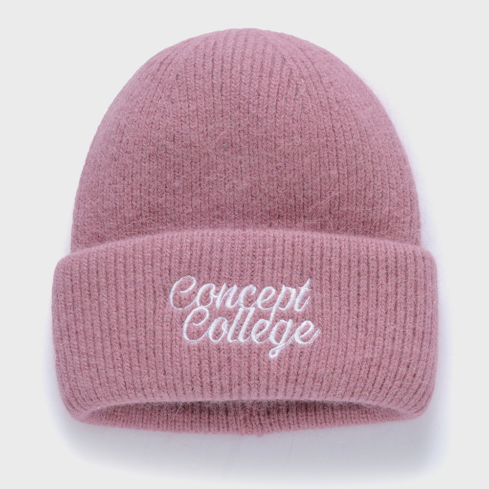 Soft Angora Light Purple Beanie [Unisex]