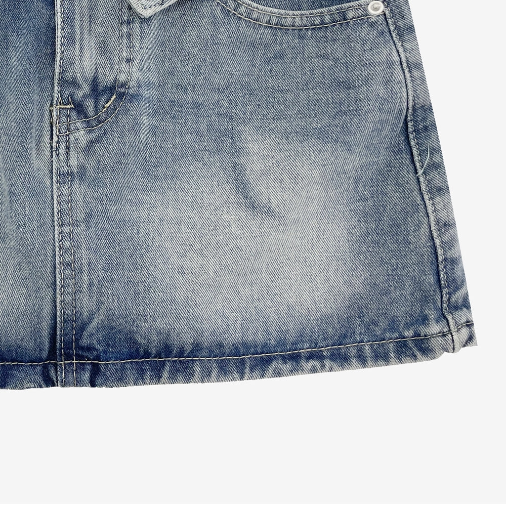 Chesh Folding Denim Skirt