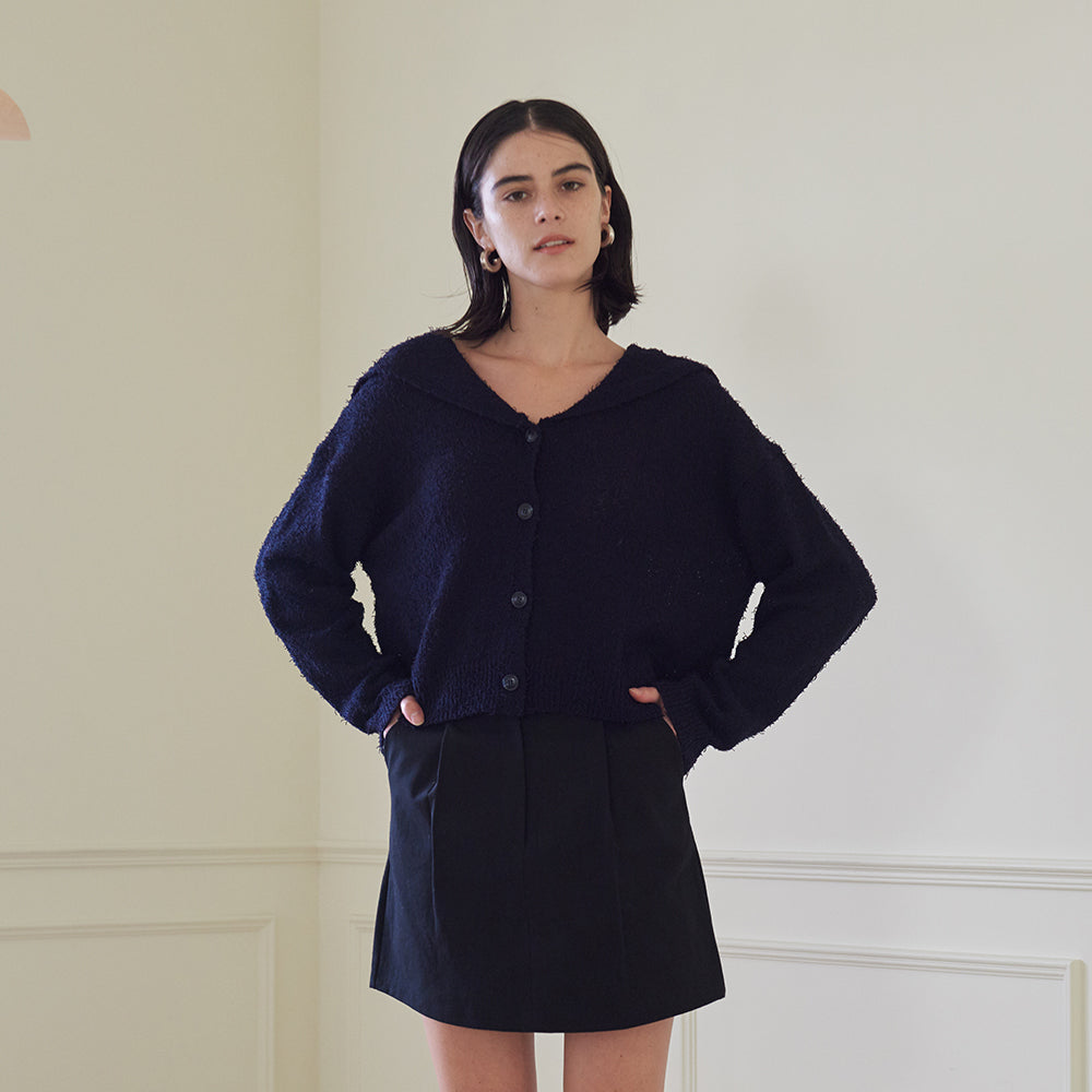 SAILOR COALLAR CARDIGAN (NAVY)