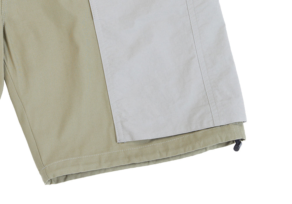 BERMUDA DRAWSTRING PANTS_KHAKI