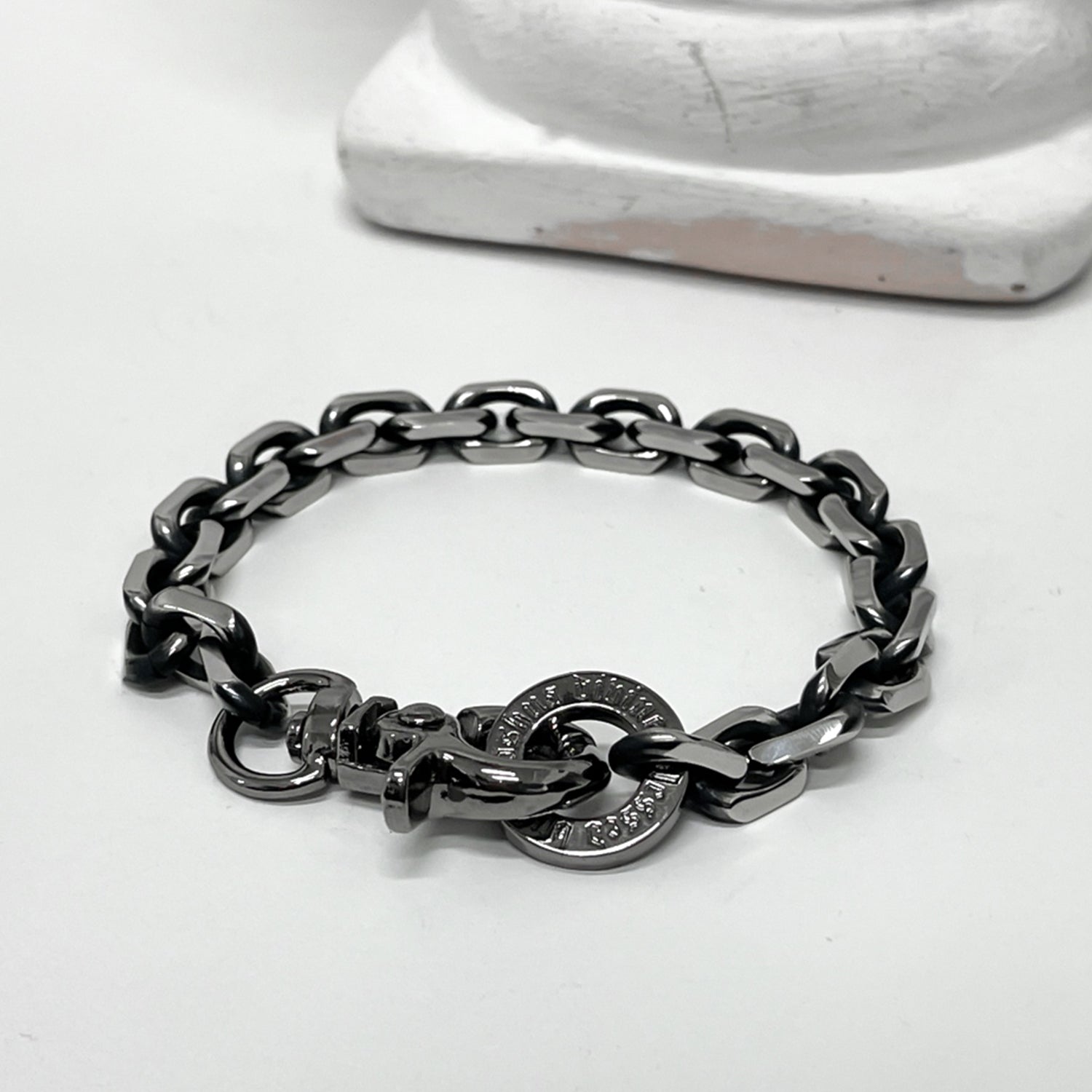 [BLESSEDBULLET]black line original chain bracele