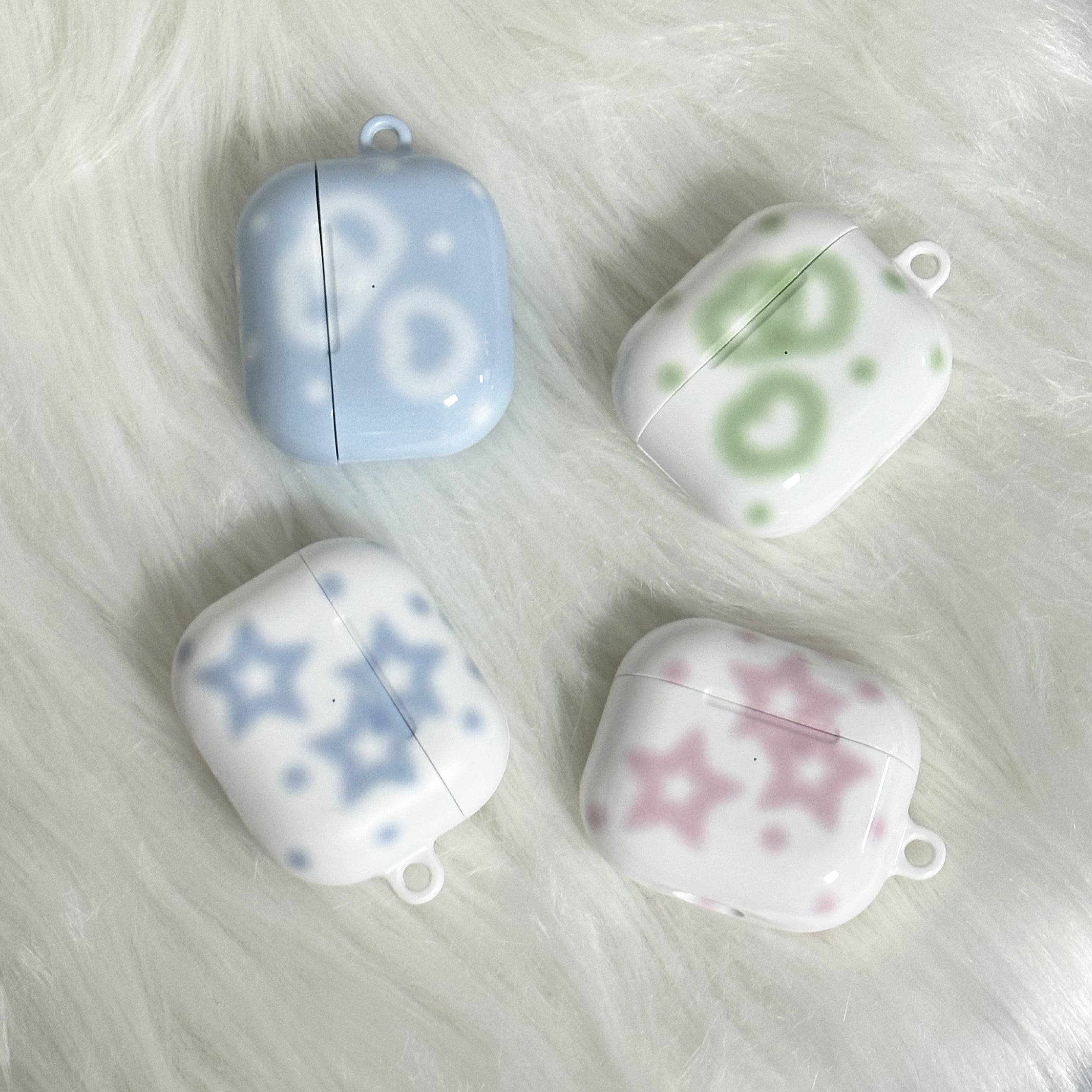 lollipop star Airpods case-snow