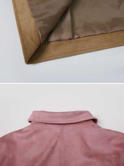 Autumn Suede Crop Jacket (3color)