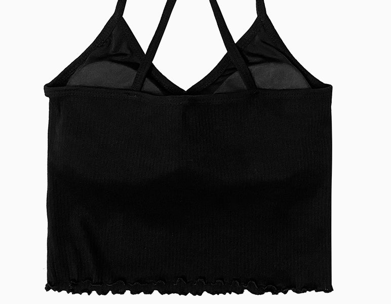 A cotton bra top