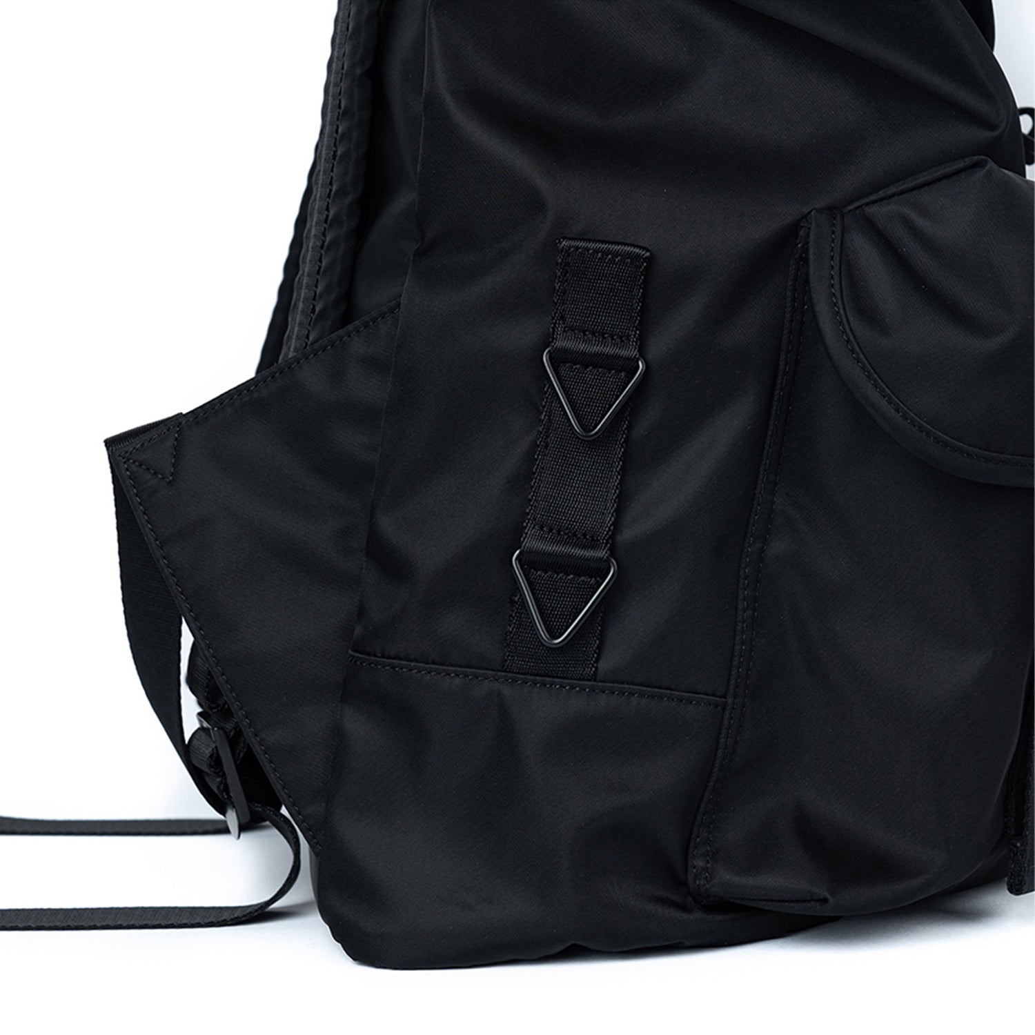 [After Pray Edition] 2-Pocket Nylon Cargo Rucksack (Black)