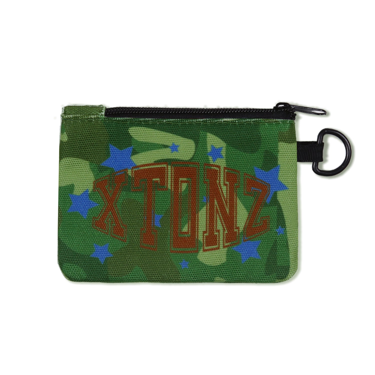 XTA016 Camo Key Ring Card Wallet (GREEN)