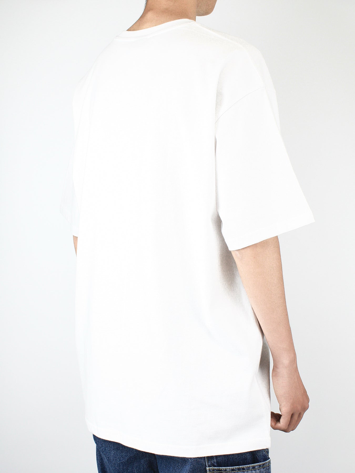 Gradation_Logo Short Sleeve Tee WHITE