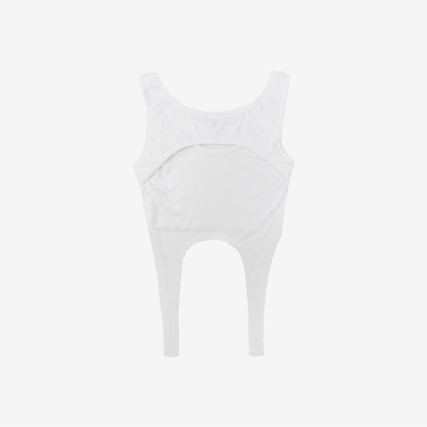 Cardinal Unbalanced Layered Sleeveless