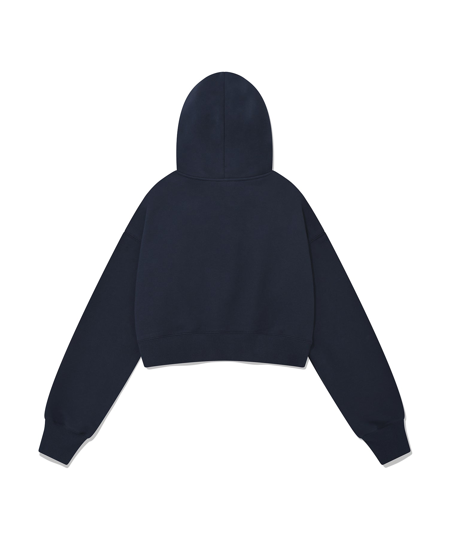 アップリケアーチロゴクロップフーディ/CHUCK APPLIQUE ARCH LOGO CROP HOODIE (NAVY)