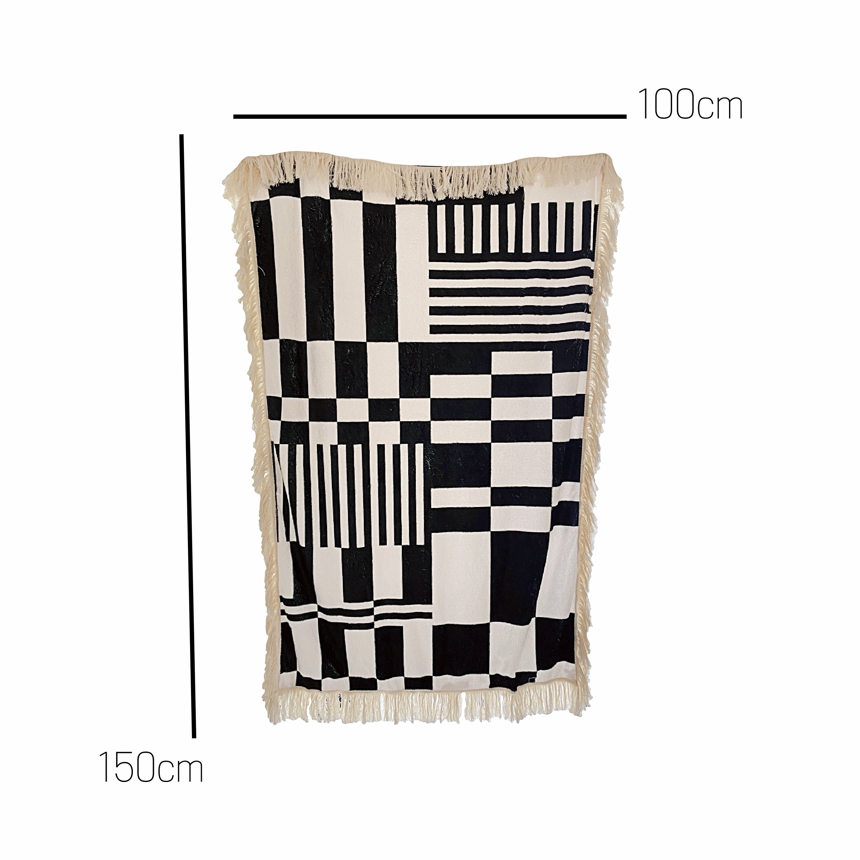 Checker ripe blanket (Black&White)