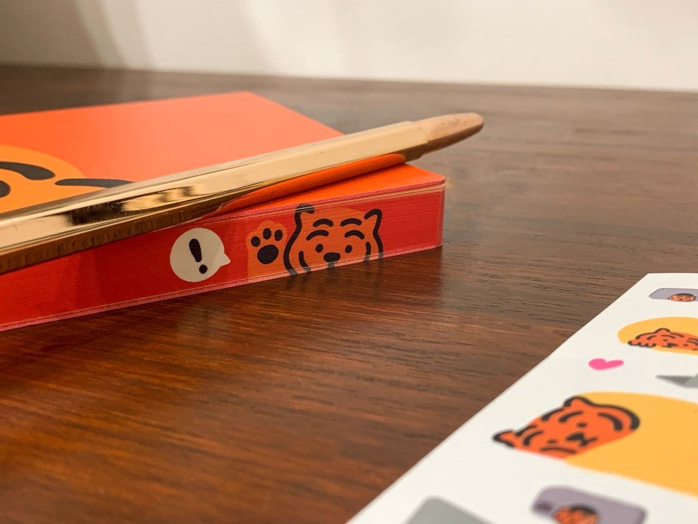 WELCOME TIGER DESIGN NOTEBOOK