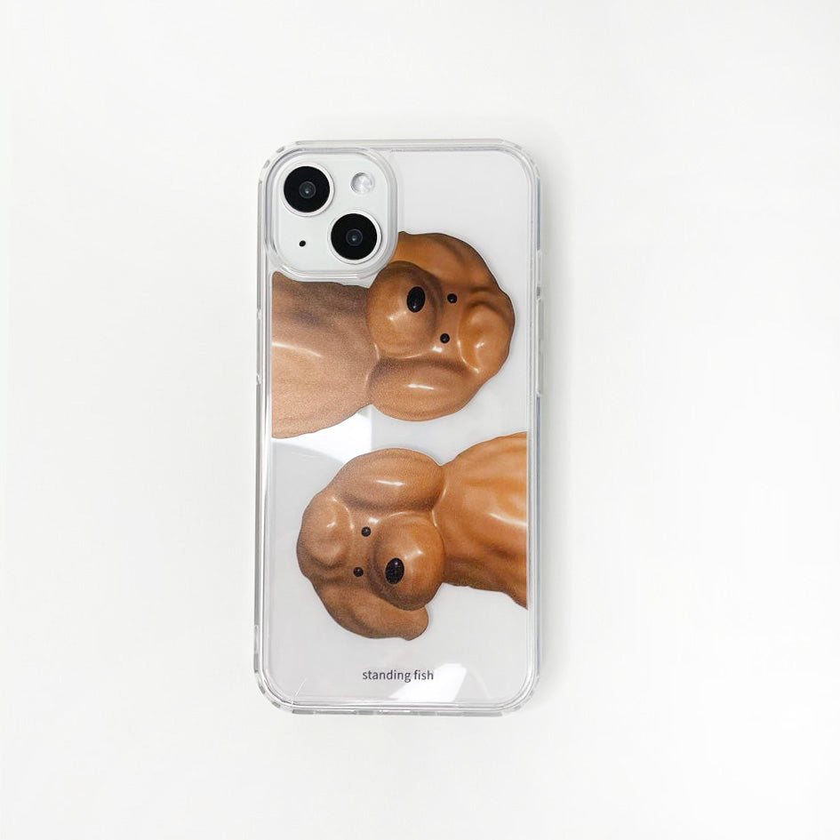 Poodle Phone Case (jell hard)