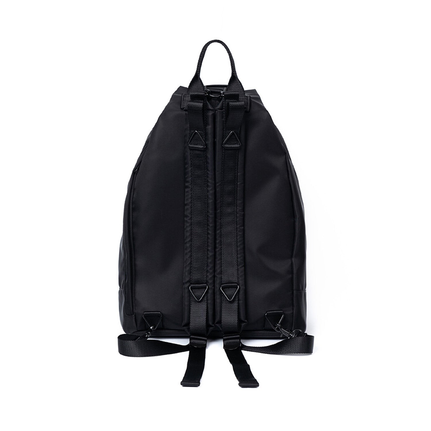 3-Way 2-Pocket Drawstring Bag (Black)