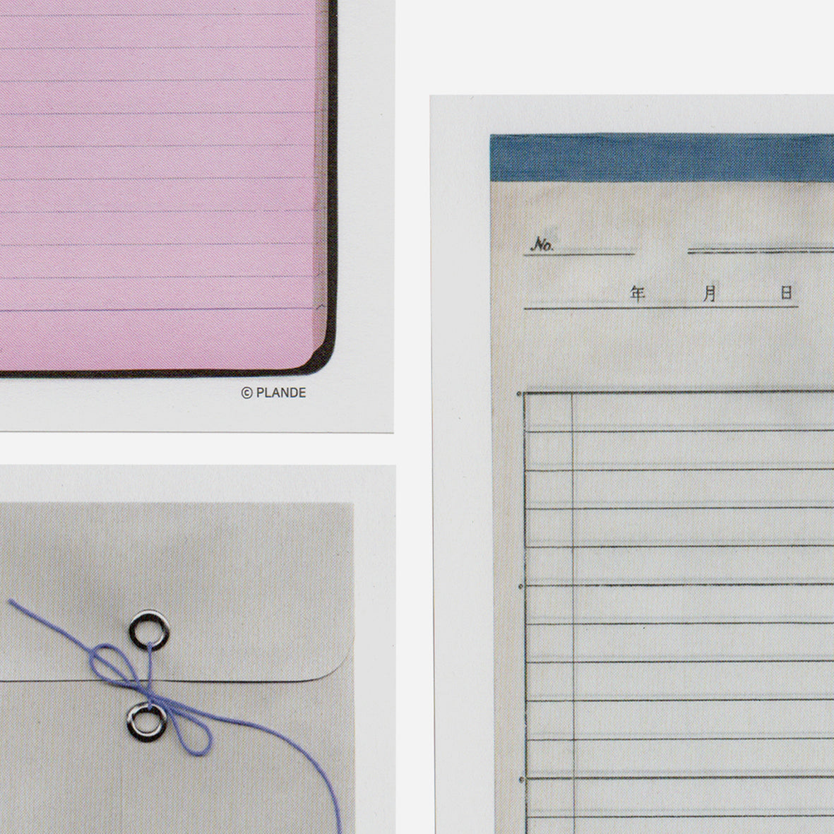 objet memo vol.4-stationery(paper) SET