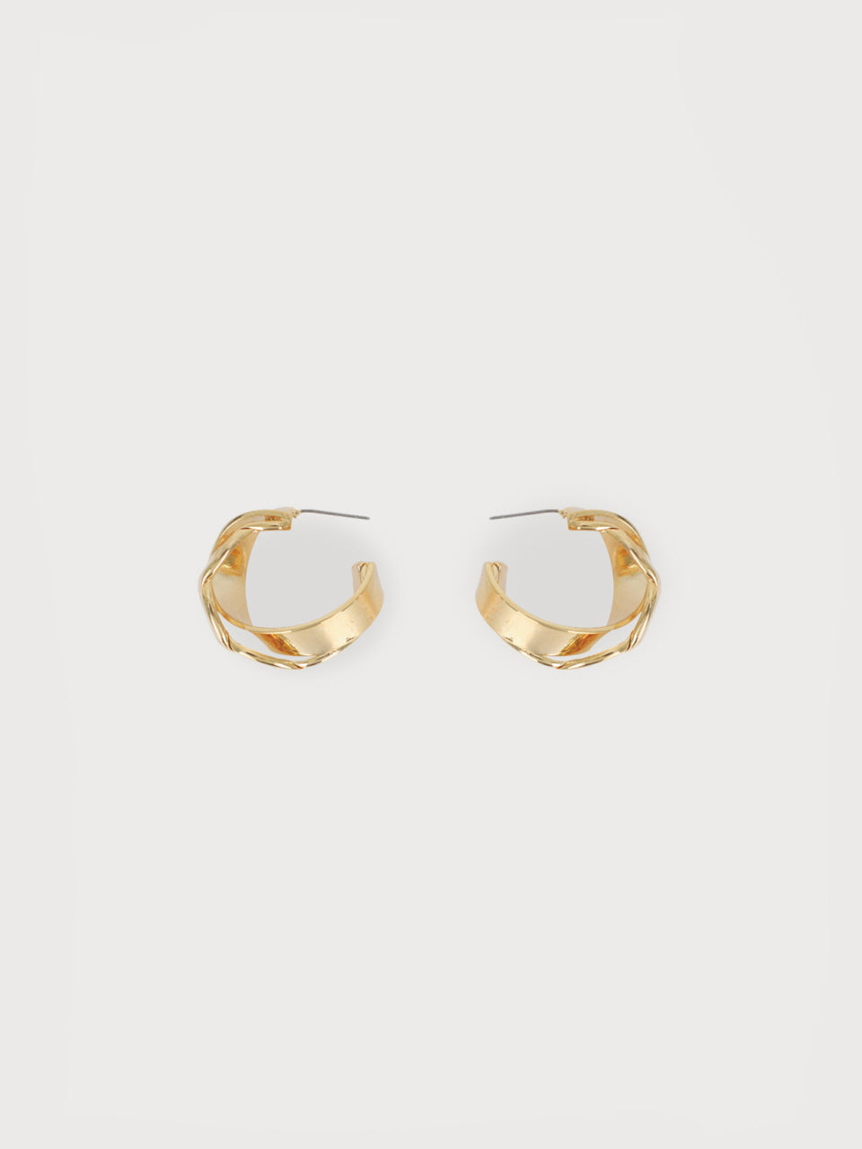 no.15 earring gold