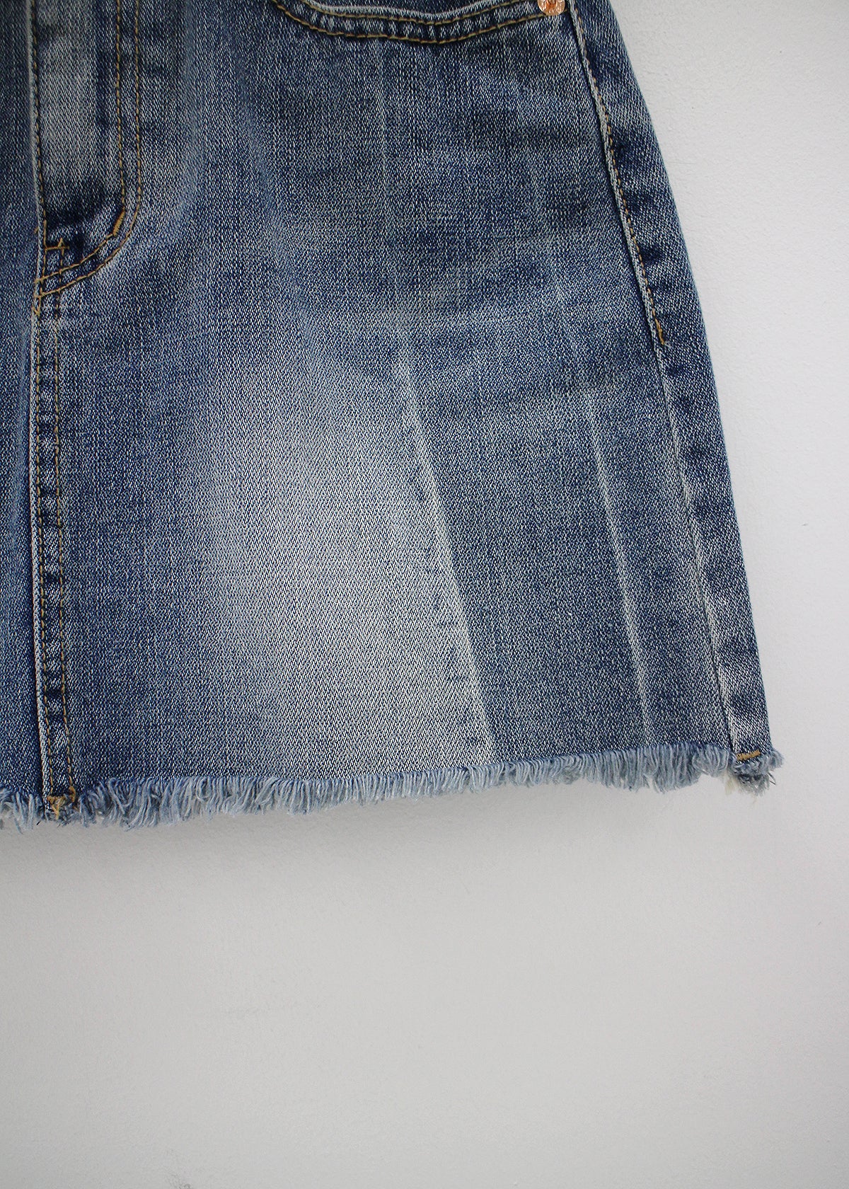 no.0010 Y2K Mini Denim Skirt