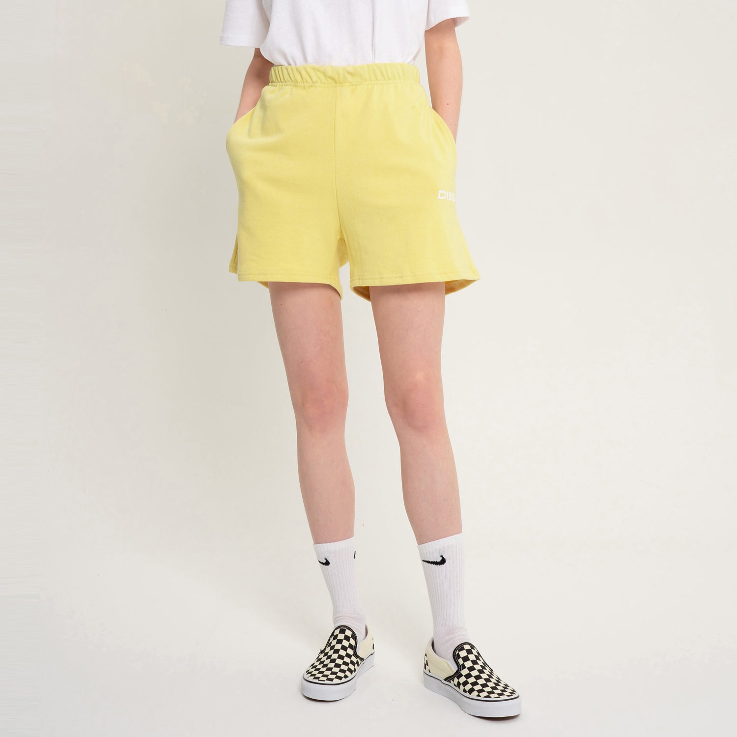 BASIC LOGO SHORT PANT YELLOW